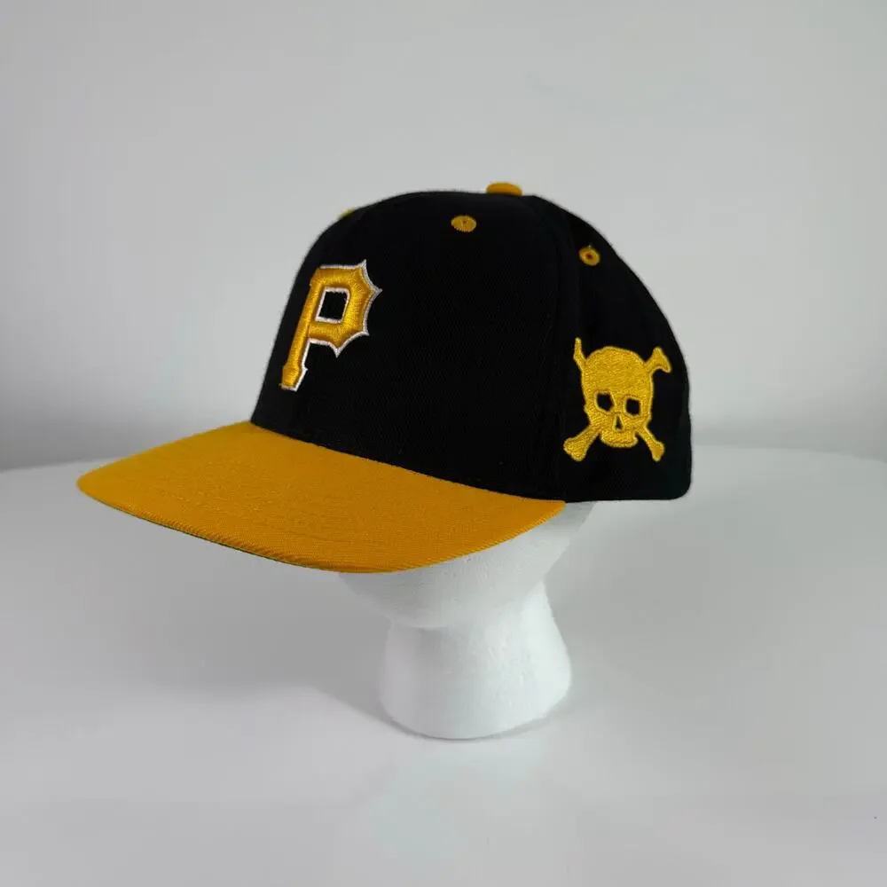 Pirates Snapback Hat American Needle Cooperstown‎ Black Gold